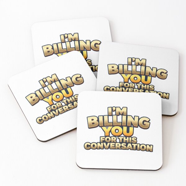 Item preview, I'm billing you for this conversation designed and sold by Leo Bennett.