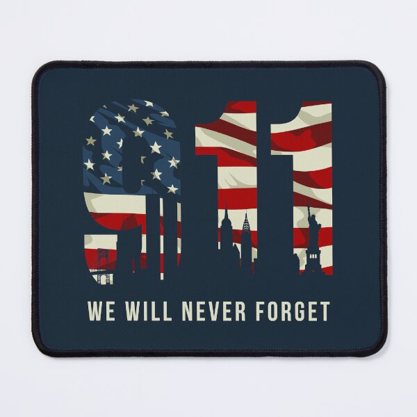 Item preview, "9/11 Memorial 2024: Never Forget, Honor the Fallen, and American Pride" designed and sold by artworkathome.