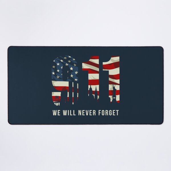 Item preview, "9/11 Memorial 2024: Never Forget, Honor the Fallen, and American Pride" designed and sold by artworkathome.