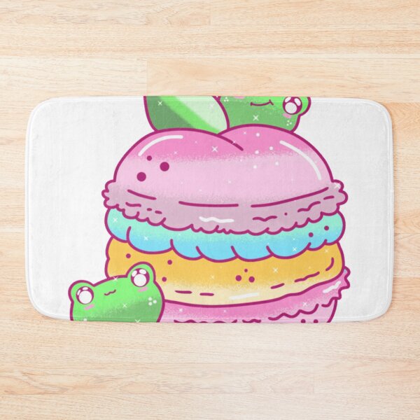 Item preview, Pink plush kawaii macaron  designed and sold by aubriecodie.