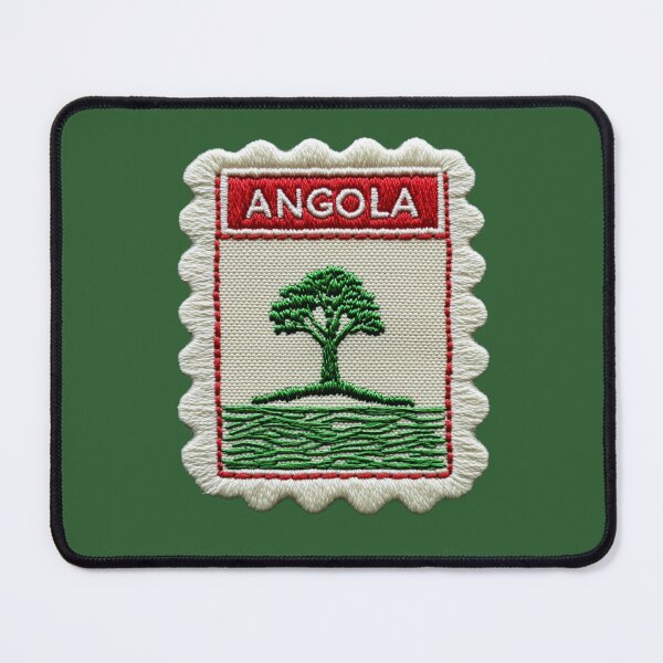 Item preview, Angola Travel Patch Baobab Tree Embroidered designed and sold by tiigerdad.