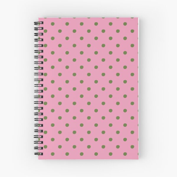 Item preview, Pink and Olive Green Polka Dots | Retro Green Spots on Pink Pattern | Vintage Pink and Green Dotty Pattern | Preppy Pink and Green Polka Dot Seamless Pattern | Bright Pink and Olive Dots designed and sold by VivaFy.