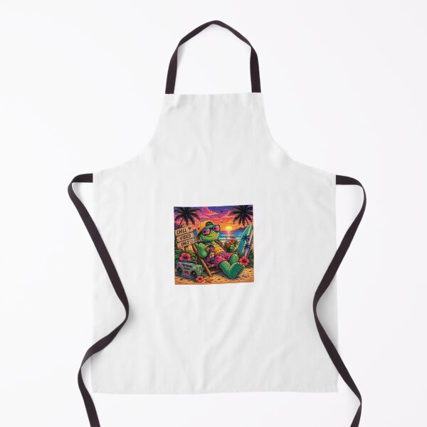 Item preview, Chill Vibes Only Turtle – Retro Beach Vacation designed and sold by Molli98.