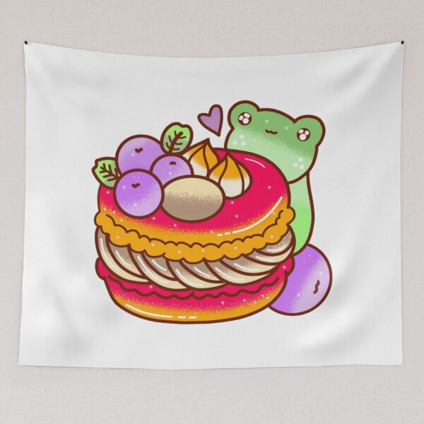 Item preview, Plush cute kawaii macaron  designed and sold by aubriecodie.