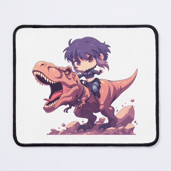 Item preview, Motoko Kusanagi Ghost in the Shell Chibi Dinosaur Adventure designed and sold by Dashsopaner.
