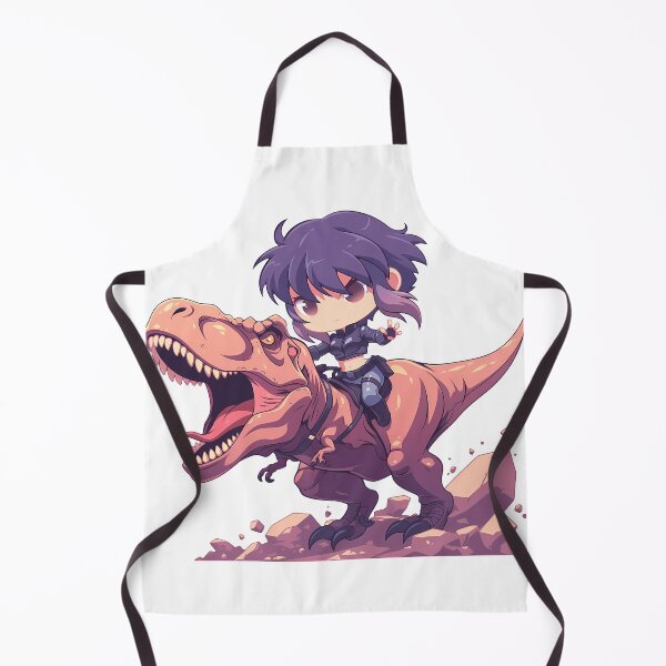Item preview, Motoko Kusanagi Ghost in the Shell Chibi Dinosaur Adventure designed and sold by Dashsopaner.