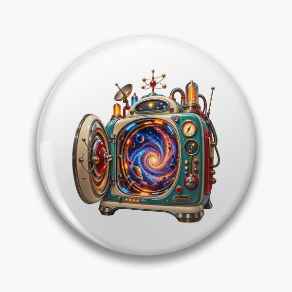 Item preview, Retro Time Machine – Vintage Sci Fi Technology designed and sold by builtforyou.