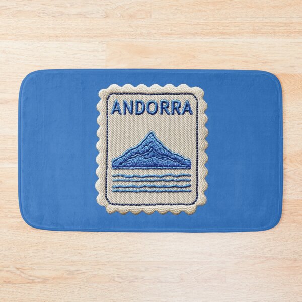 Item preview, Andorra Travel Patch Pyrenees Peak Embroidered designed and sold by tiigerdad.