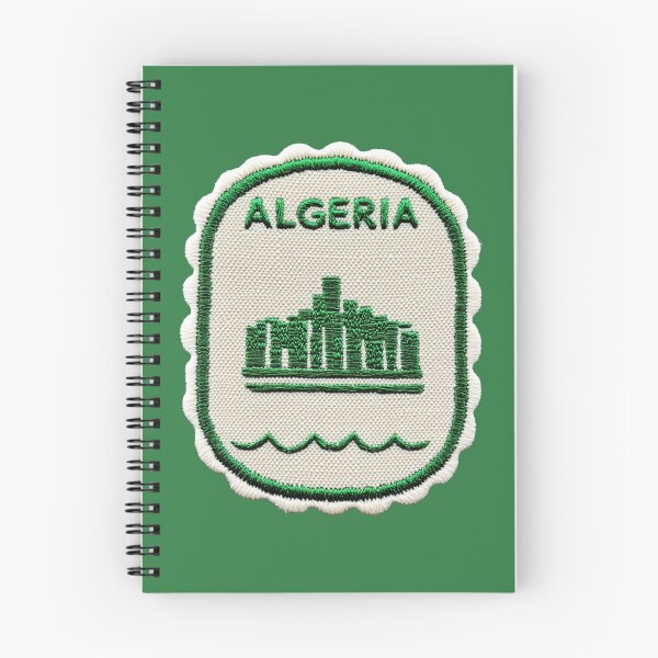 Item preview, Algeria Travel Patch Kasbah Skyline Embroidered designed and sold by tiigerdad.