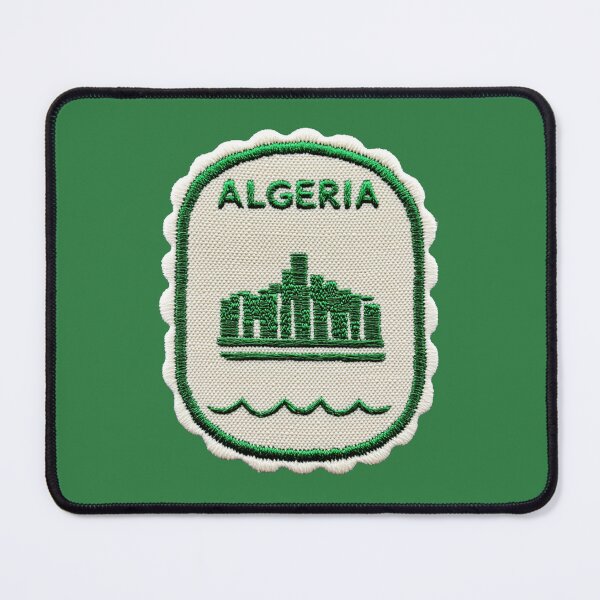 Item preview, Algeria Travel Patch Kasbah Skyline Embroidered designed and sold by tiigerdad.