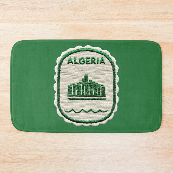 Item preview, Algeria Travel Patch Kasbah Skyline Embroidered designed and sold by tiigerdad.