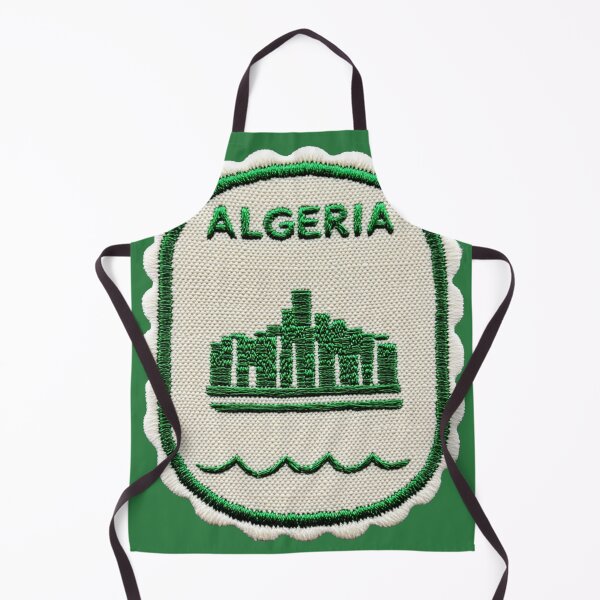 Item preview, Algeria Travel Patch Kasbah Skyline Embroidered designed and sold by tiigerdad.