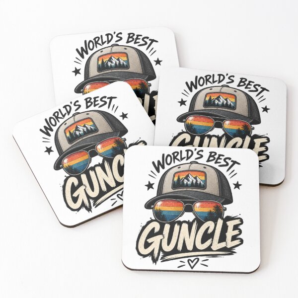 Item preview, World's Best Guncle designed and sold by Stepadoda.