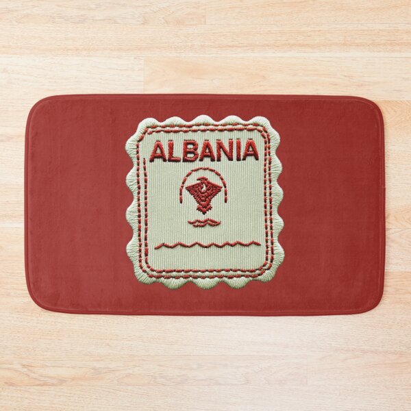 Item preview, Albania Travel Souvenir Patch Double Headed Eagle designed and sold by tiigerdad.