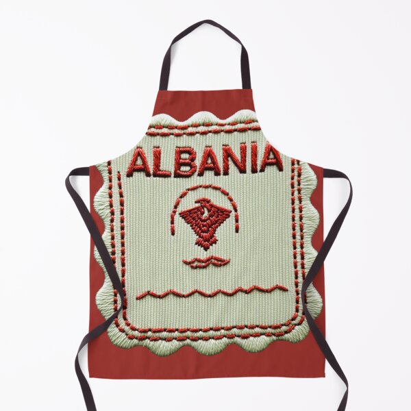 Item preview, Albania Travel Souvenir Patch Double Headed Eagle designed and sold by tiigerdad.