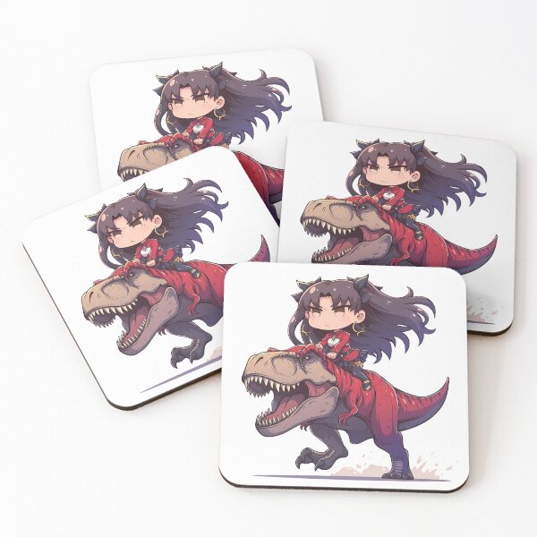 Item preview, Archer Ishtar Fate Grand Order Red Dinosaur Rider designed and sold by Dashsopaner.