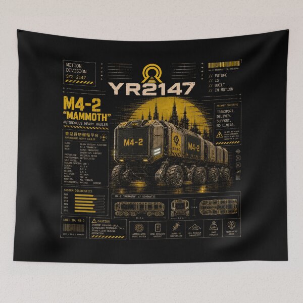 Item preview, YEAR 2147 Futuristic Cyberpunk Sci-Fi Streetwear  designed and sold by TEEJAMBOREE.