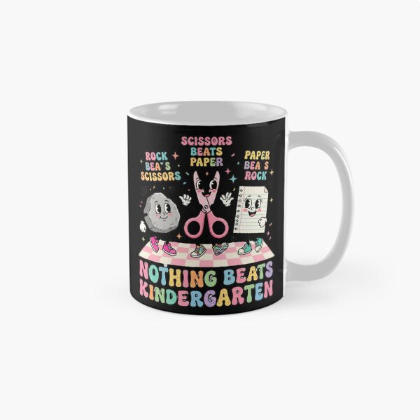 Item preview, Funny Nothing Beats Kindergarten Back to School Teacher Students designed and sold by viectory.