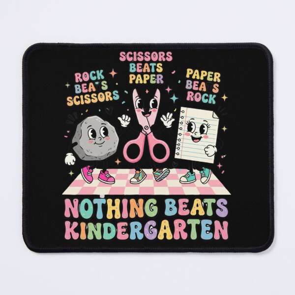 Item preview, Funny Nothing Beats Kindergarten Back to School Teacher Students designed and sold by viectory.