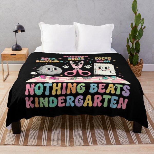 Item preview, Funny Nothing Beats Kindergarten Back to School Teacher Students designed and sold by viectory.