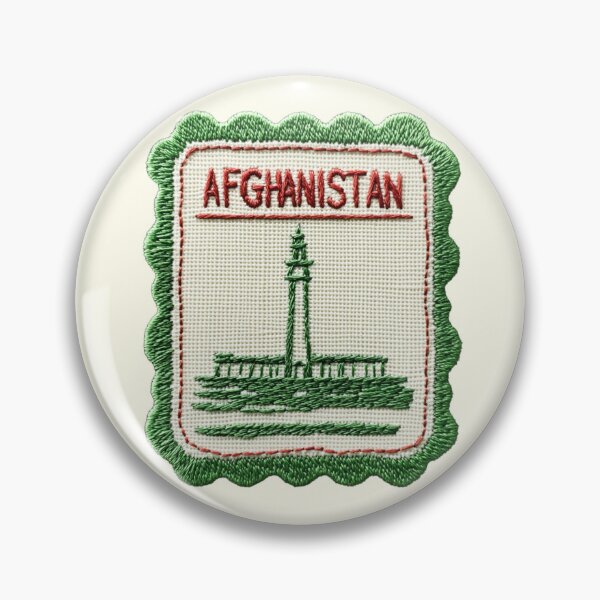 Item preview, Afghanistan Travel Patch Minaret of Jam designed and sold by tiigerdad.