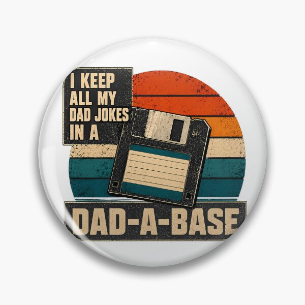 Item preview, Floppy Disk Dad Joke Vintage Sunset Father's Day designed and sold by chattsuede.