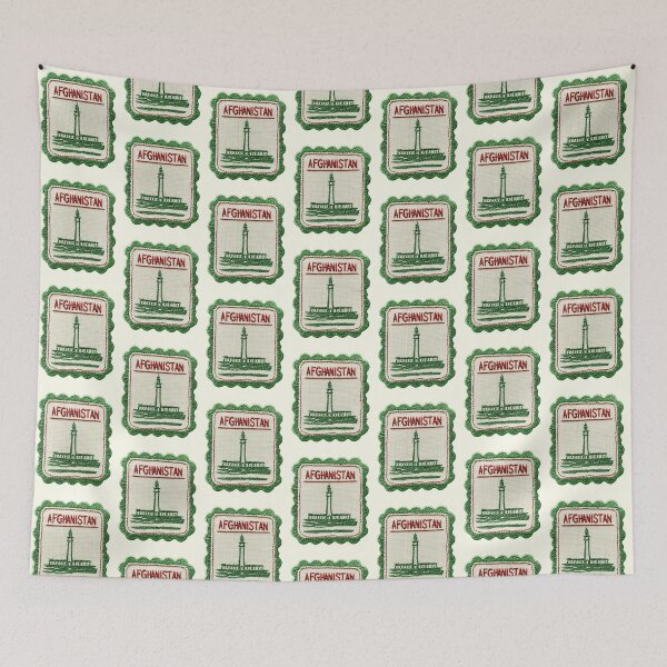 Item preview, Afghanistan Travel Patch Minaret of Jam designed and sold by tiigerdad.