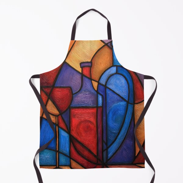 Item preview, Wine Bottle and Glass designed and sold by FlaskLab.