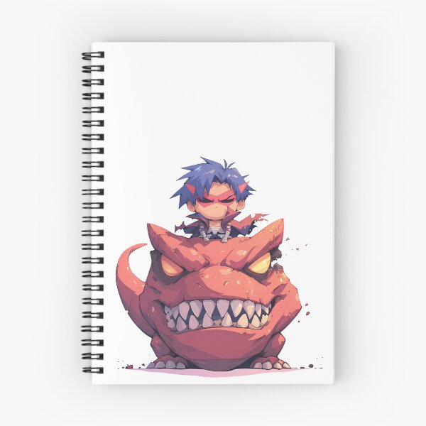 Item preview, Kamina Gurren Lagann Chibi Dinosaur Boss Energy Adventure designed and sold by Dashsopaner.