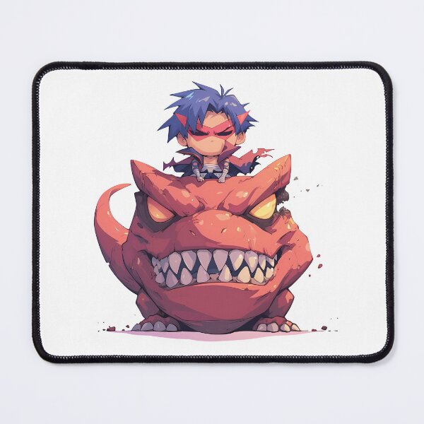 Item preview, Kamina Gurren Lagann Chibi Dinosaur Boss Energy Adventure designed and sold by Dashsopaner.