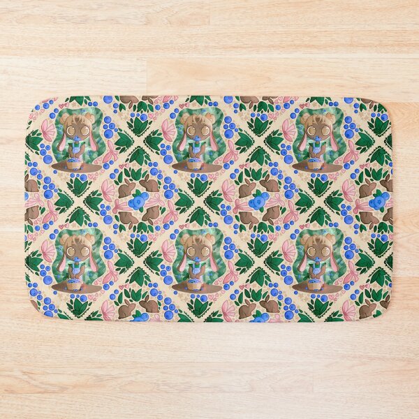 Item preview, Cutesy Blueberry Bunny Pattern designed and sold by Ink & Away.