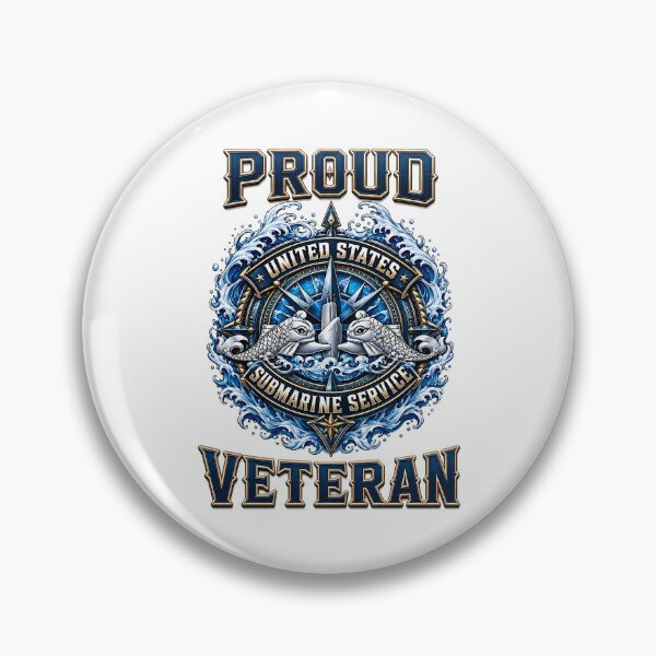 Item preview, Proud Veteran: Guardians of the Silent Depths designed and sold by BlissBlvdShop.