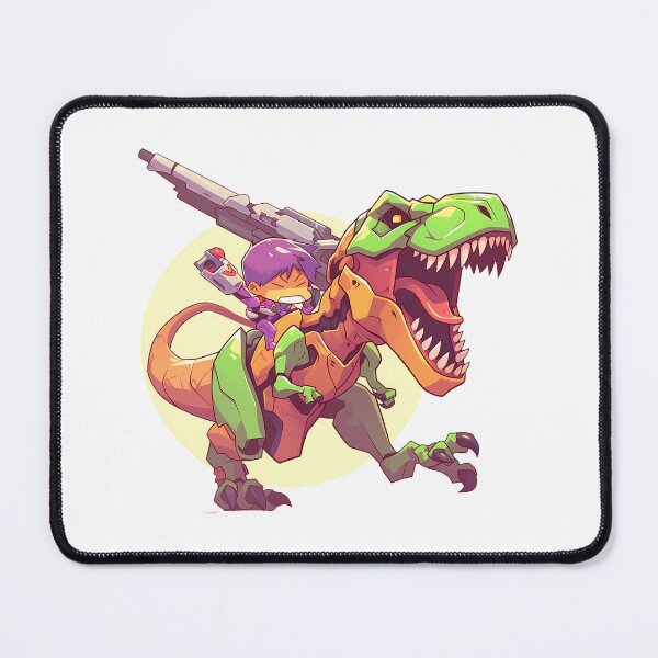 Item preview, Evangelion Unit 01 Neon Genesis Chibi Dinosaur Charge designed and sold by Dashsopaner.