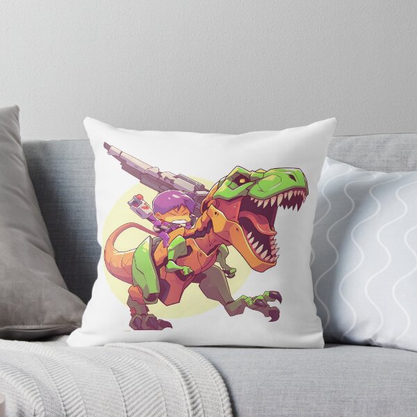 Item preview, Evangelion Unit 01 Neon Genesis Chibi Dinosaur Charge designed and sold by Dashsopaner.