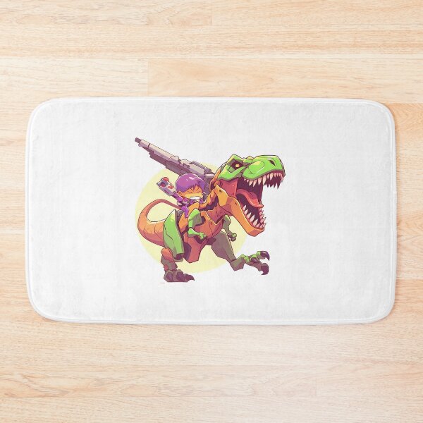 Item preview, Evangelion Unit 01 Neon Genesis Chibi Dinosaur Charge designed and sold by Dashsopaner.
