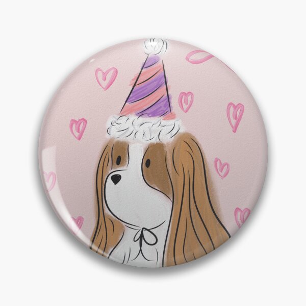 Item preview, Cute Cavalier Birthday  designed and sold by lovemydoggie.