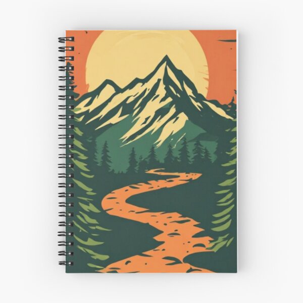 Item preview, Wanderlust Trail - Retro Vintage Hiking Mountain Adventure Aesthetic designed and sold by thepixelcloset.