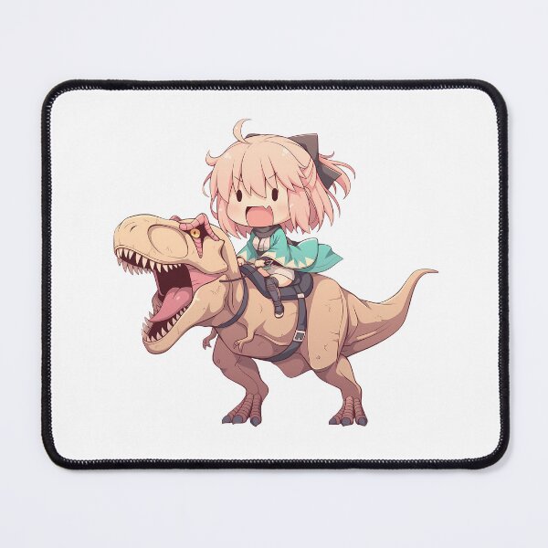 Item preview, Okita Souji Fate Grand Order Chibi Dinosaur Rider designed and sold by Dashsopaner.