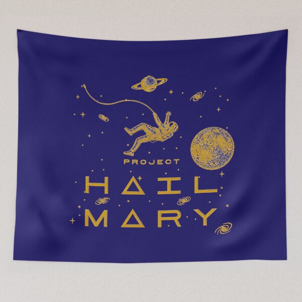 Item preview, Project Hail Mary Book Cover designed and sold by hesjustken.