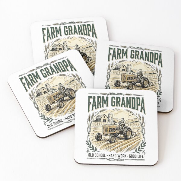 Item preview, Farm Grandpa Vintage Tractor Country Family Retro Gift designed and sold by Mahilis.