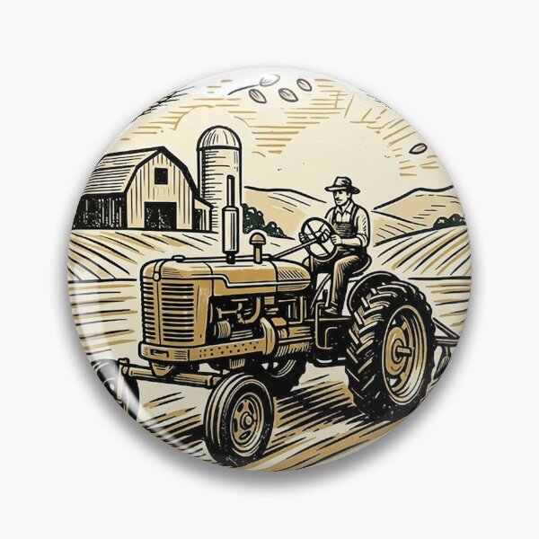 Item preview, Farm Grandpa Vintage Tractor Country Family Retro Gift designed and sold by Mahilis.