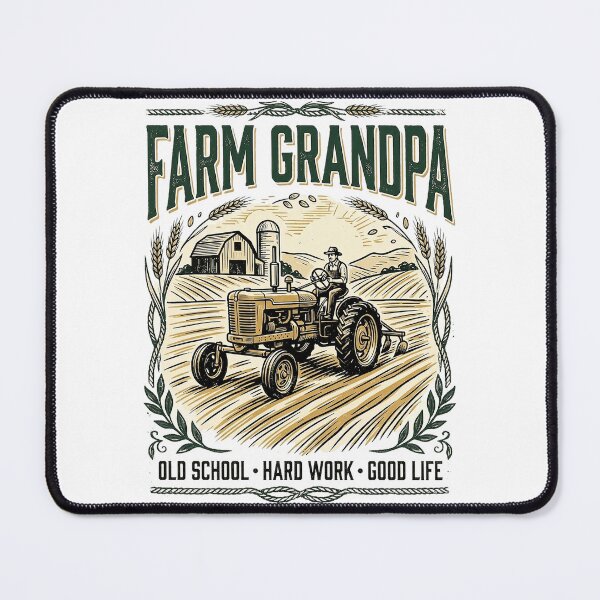 Item preview, Farm Grandpa Vintage Tractor Country Family Retro Gift designed and sold by Mahilis.