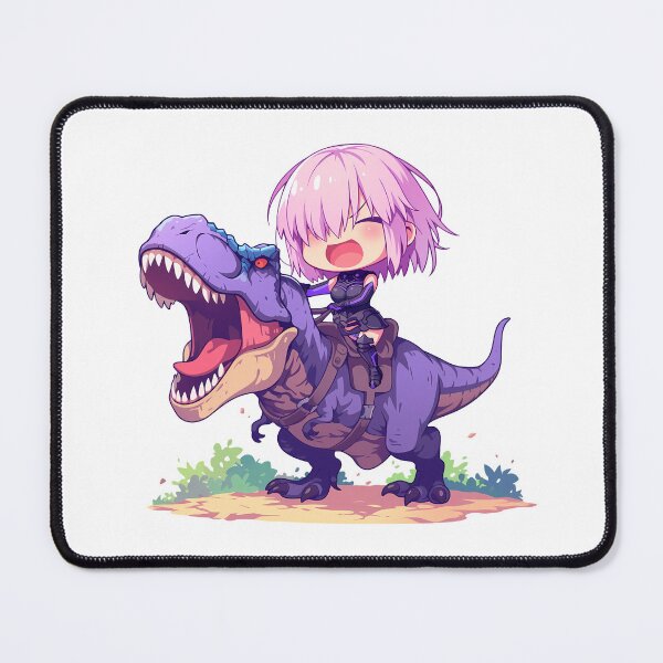 Item preview, Mash Kyrielight Fate Grand Order Purple Dinosaur Quest designed and sold by Dashsopaner.