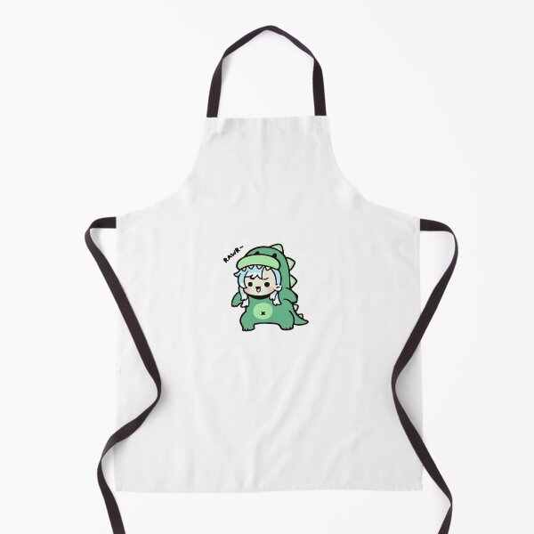 Item preview, Kobo in a Dinosaur Costume Hololive Indonesia Inspired Cute Artwork designed and sold by GeekMix.