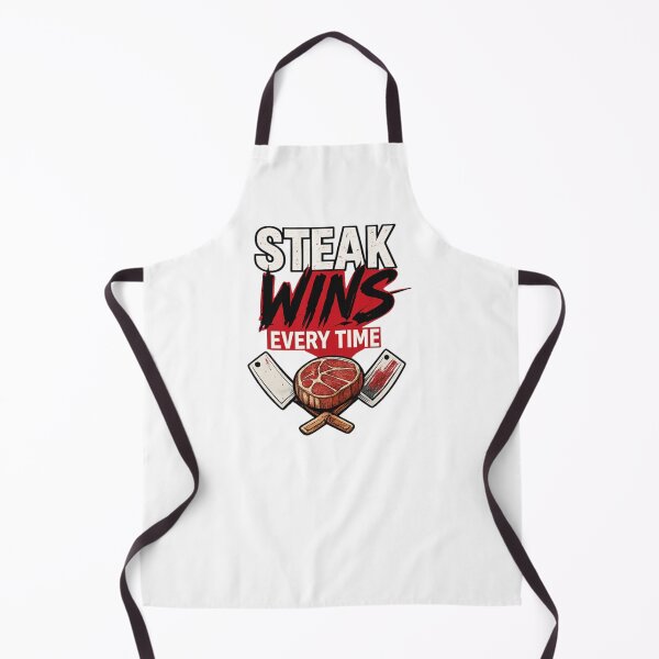 Item preview, STEAK WINS EVERYTIME designed and sold by CarnivoreGifts.