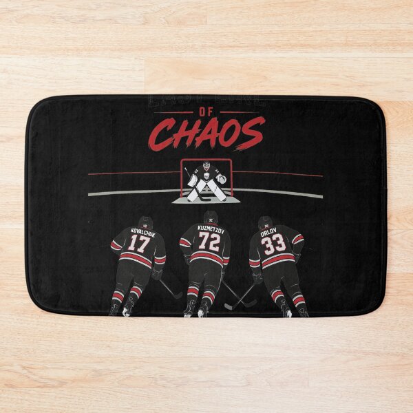 Item preview, Last Line of Chaos Hockey Defense designed and sold by Loopdrawings.