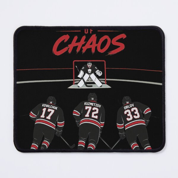 Item preview, Last Line of Chaos Hockey Defense designed and sold by Loopdrawings.