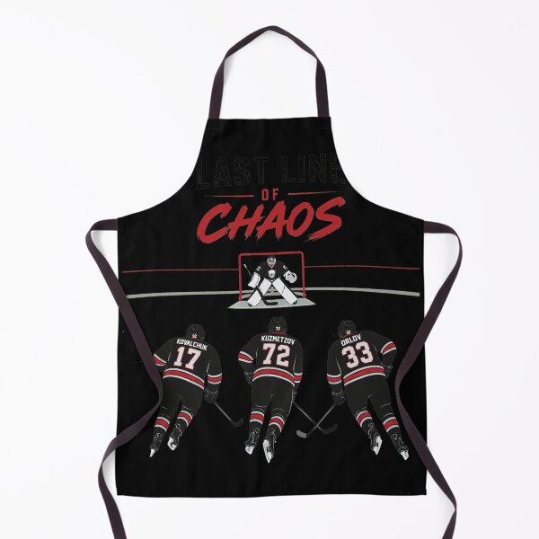 Item preview, Last Line of Chaos Hockey Defense designed and sold by Loopdrawings.