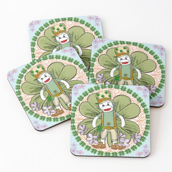 Item preview, Very Irish Sock Monkey designed and sold by artmuvz.