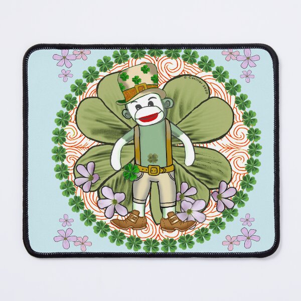 Item preview, Very Irish Sock Monkey designed and sold by artmuvz.